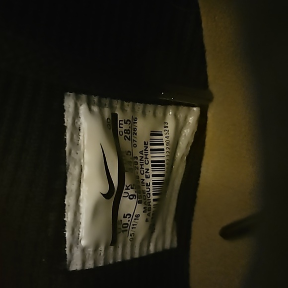 Mens Nike Air Maz 1 Sneakers Sz 10.5 Black Olive - Picture 3 of 3